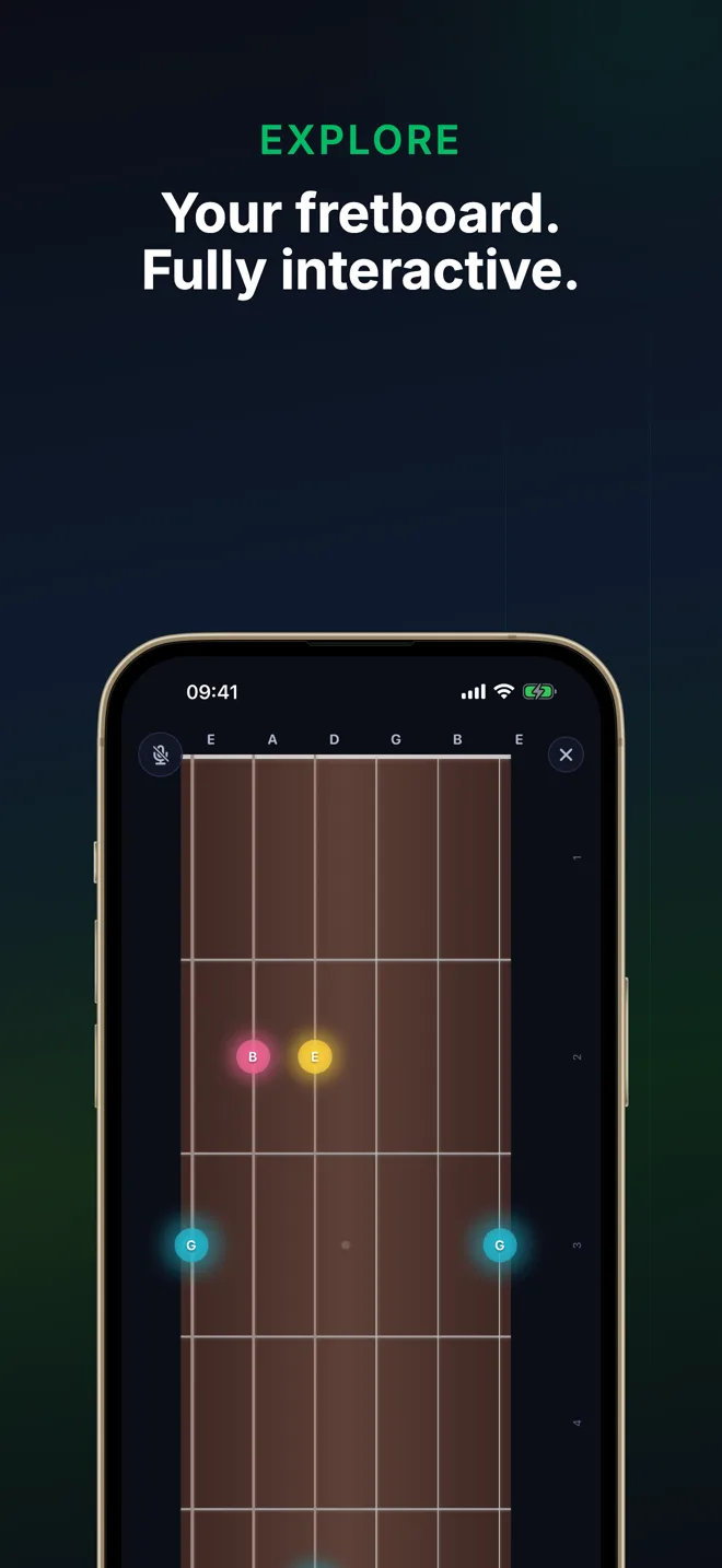 Explore the fretboard